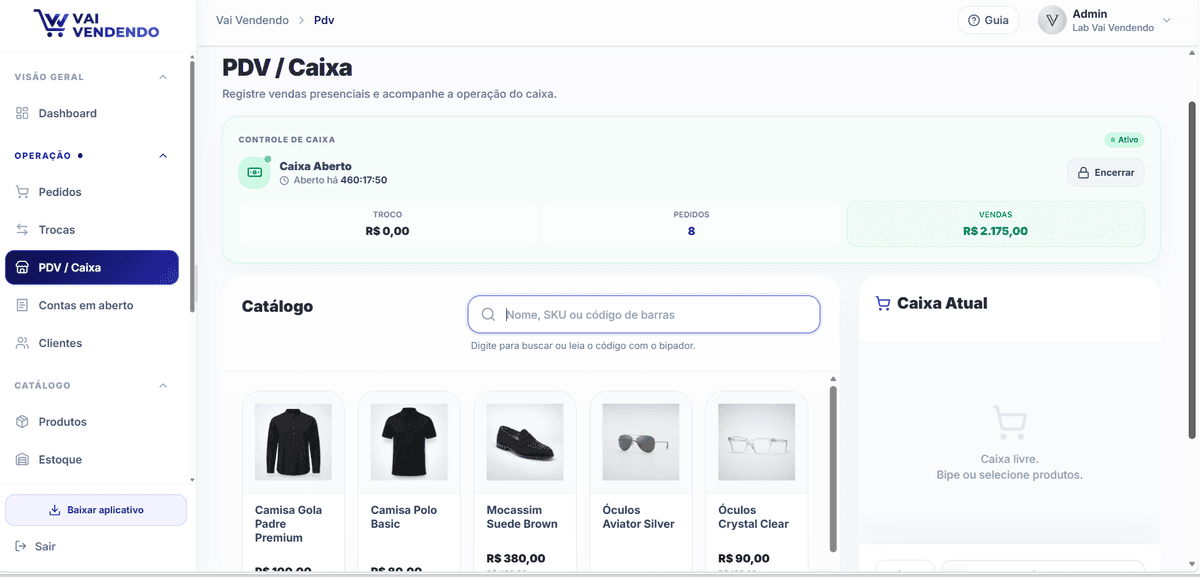 PDV / Caixa